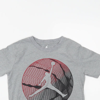 Preworn Boys Grey   Pullover Polo Size S