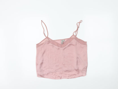 Womens UK Size M ASOS Pink Camisole Tank