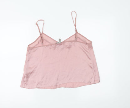 Womens UK Size M ASOS Pink Camisole Tank