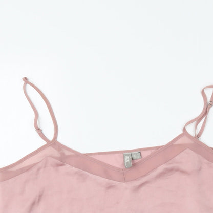 Womens UK Size M ASOS Pink Camisole Tank