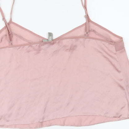 Womens UK Size M ASOS Pink Camisole Tank