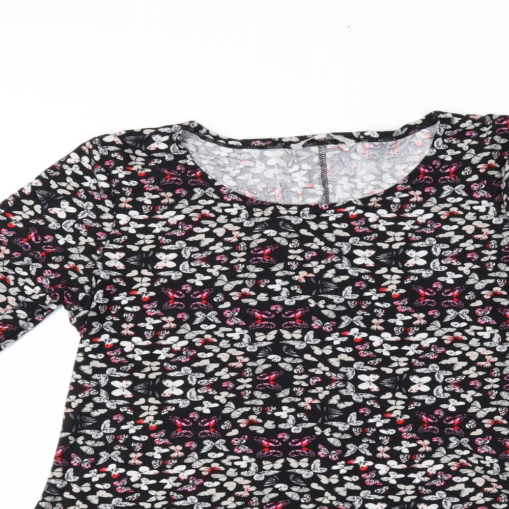 Pebble Beach Womens Multicoloured Animal Print  Fit & Flare  Size 14
