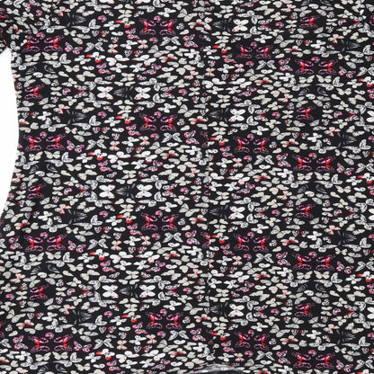 Pebble Beach Womens Multicoloured Animal Print  Fit & Flare  Size 14