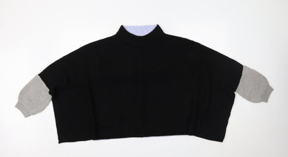 Womens UK Size 6 Threadbare Multicoloured Henley Jumper