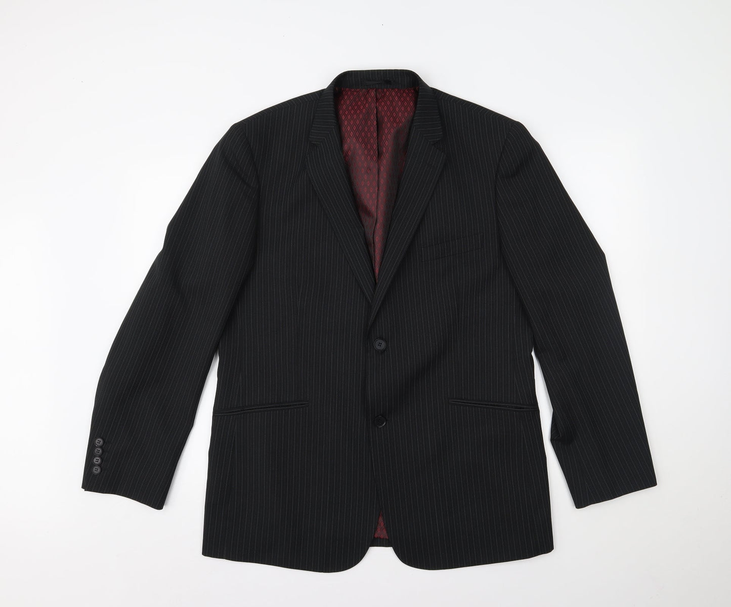 Mens UK Size  Taylor & Wright Regular Black Suit Jacket