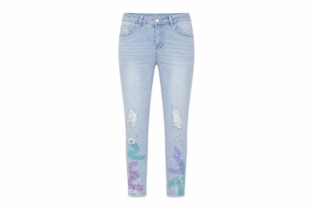 Good For Nothing Womens Blue  Denim Skinny Jeans Size M L27.5 in