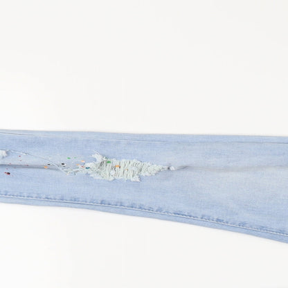 Good For Nothing Womens Blue  Denim Skinny Jeans Size M L27.5 in