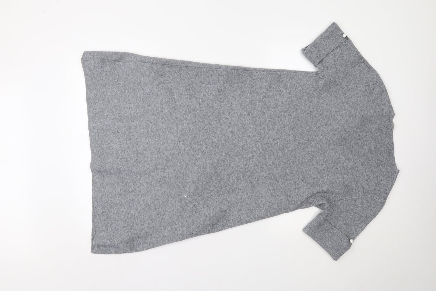 M&V Womens Grey   Jumper Dress  Size M