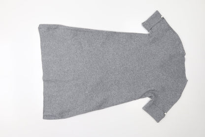 M&V Womens Grey   Jumper Dress  Size M
