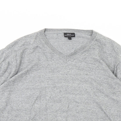Womens UK Size L NEXT Grey Pullover Jumper