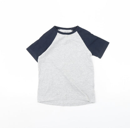 NEXT Boys Grey   Basic T-Shirt Size 4 Years