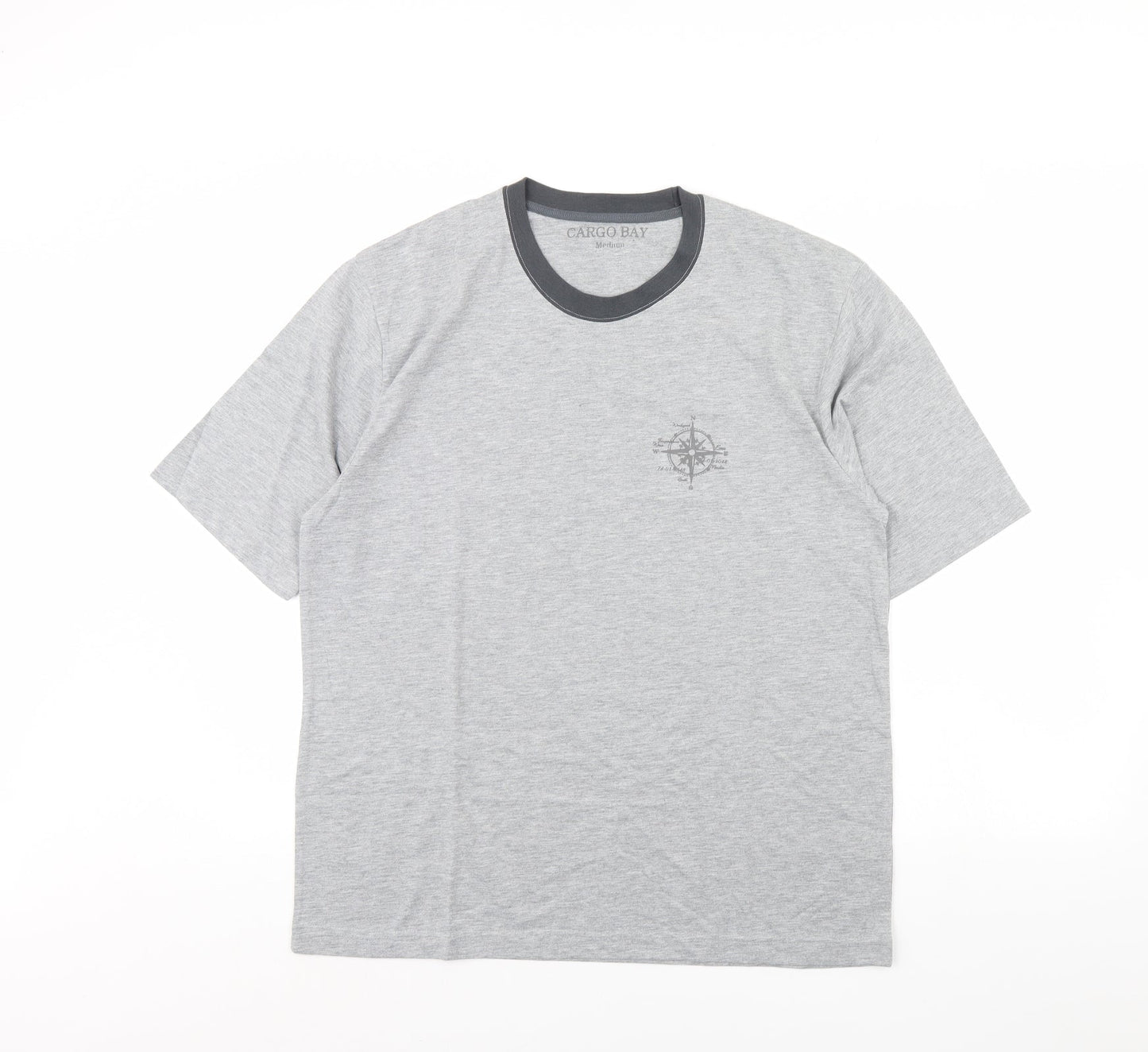 Cargo Bay Womens Grey   Basic T-Shirt Size M