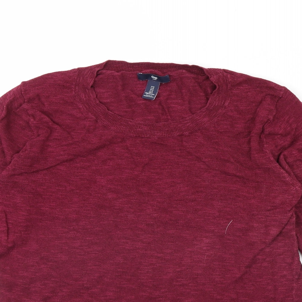 Gap Womens Red   Pullover Jumper Size S