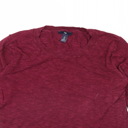 Gap Womens Red   Pullover Jumper Size S