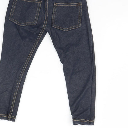 Nutmeg Girls Blue  Denim Skinny Jeans Size 2 Years
