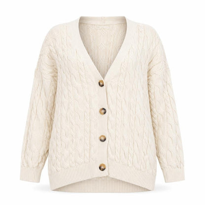 STR Womens Ivory   Cardigan Jumper Size M