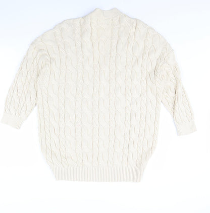 STR Womens Ivory   Cardigan Jumper Size M