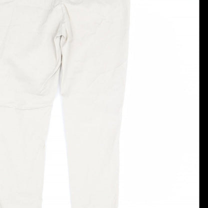 Womens UK Size 28 in Preworn Regular Fit  Beige Trousers