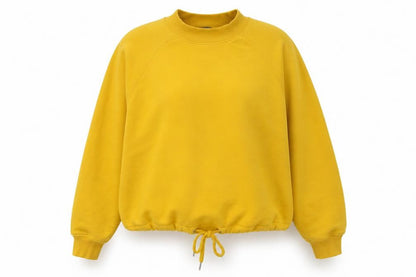 Womens UK Size 10 F&F Yellow Pullover Jumper