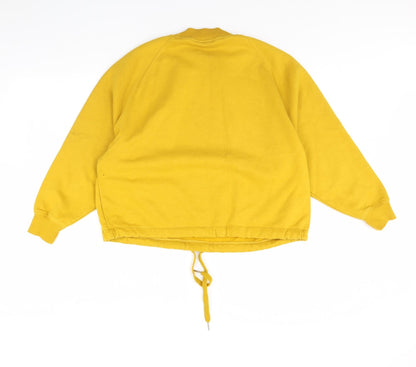 F&F Womens Yellow   Pullover Jumper Size 10