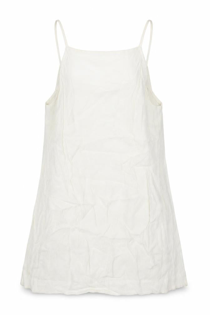 Womens UK Size 6 Topshop White Camisole Blouse