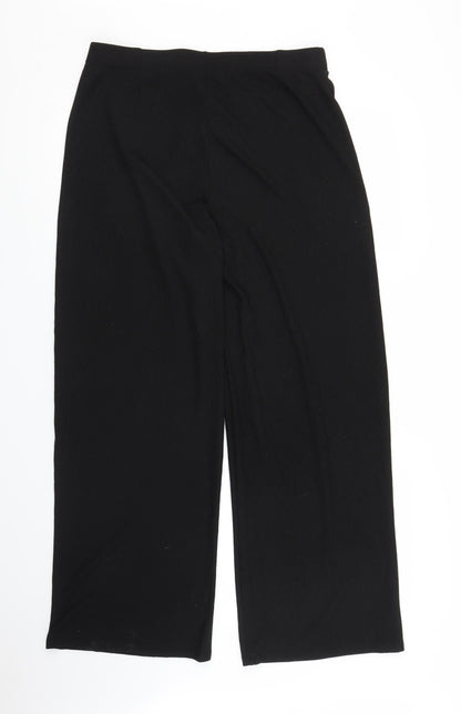 Papaya Womens Black   Bloomer Trousers Size 12 L26 in