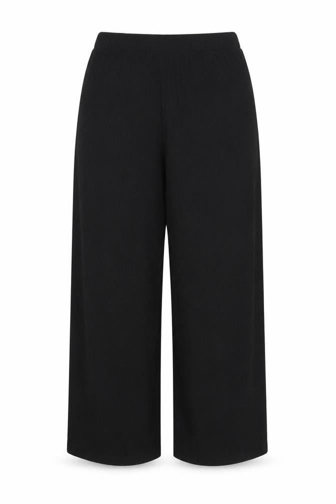 Papaya Womens Black   Bloomer Trousers Size 12 L26 in