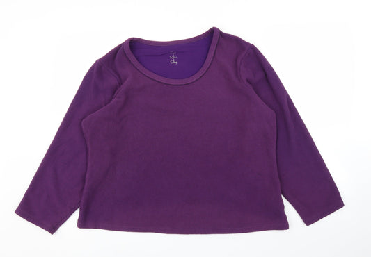 Womens UK Size 16 M&S Purple Pullover Jumper