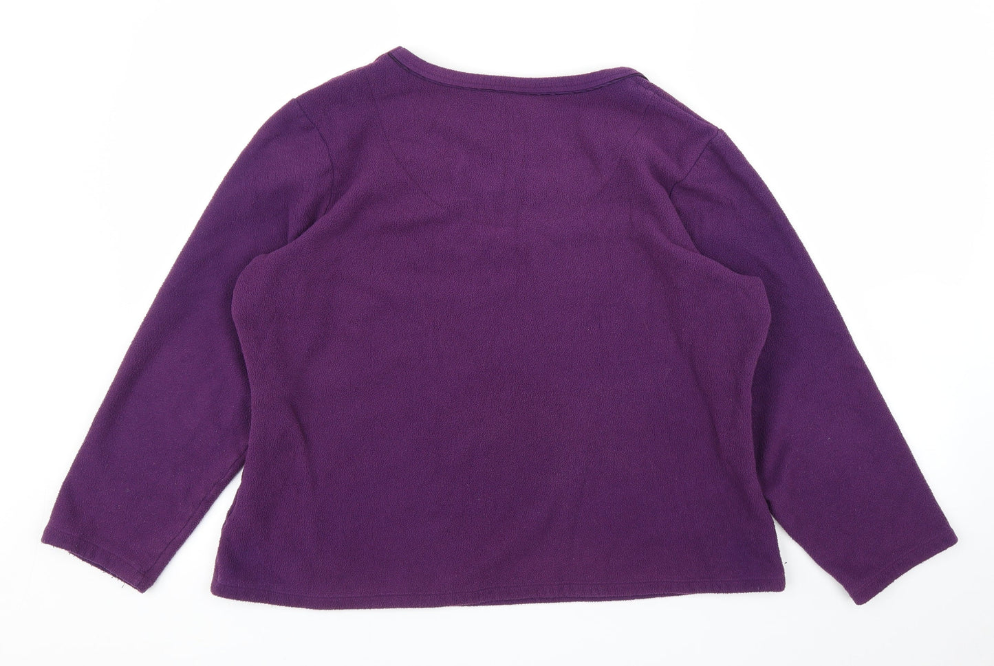Womens UK Size 16 M&S Purple Pullover Jumper