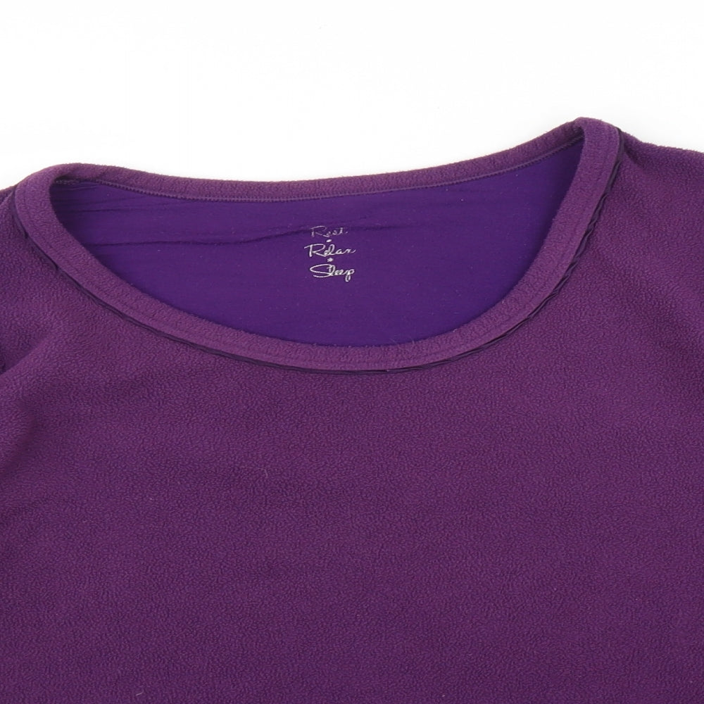 Womens UK Size 16 M&S Purple Pullover Jumper