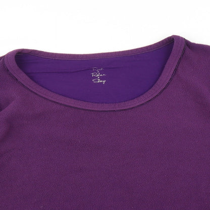 Womens UK Size 16 M&S Purple Pullover Jumper