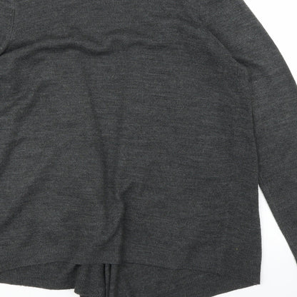George Womens Grey   Cardigan Jumper Size 14