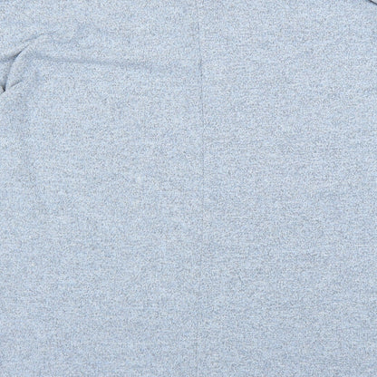 Womens UK Size M Apricot Blue Basic Blouse