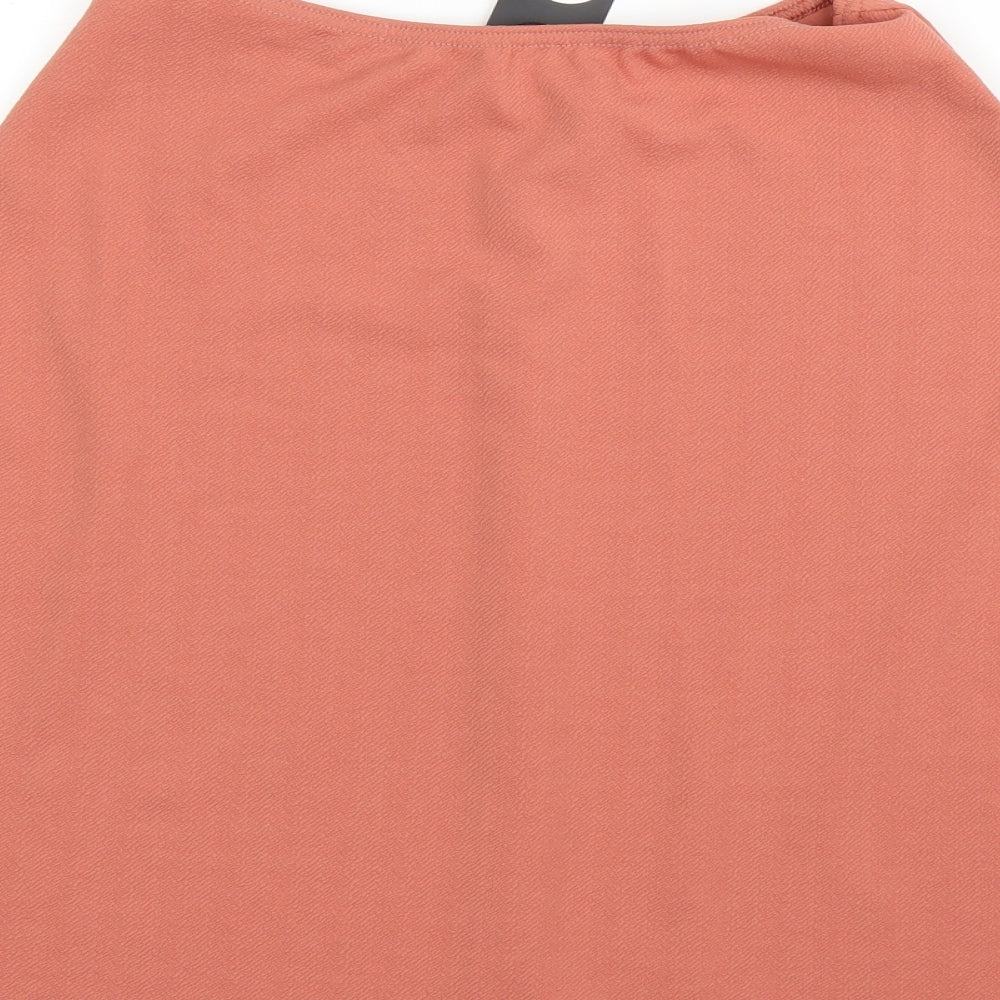Boohoo Womens Pink   A-Line Skirt Size 6