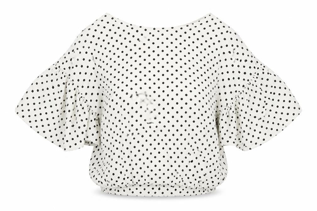 Womens UK Size 8 Boohoo White Basic Blouse
