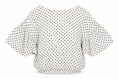 Womens UK Size 8 Boohoo White Basic Blouse