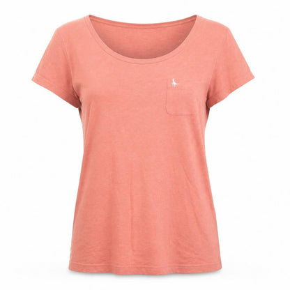 Womens UK Size 4 Jack Wills Pink Basic T-Shirt