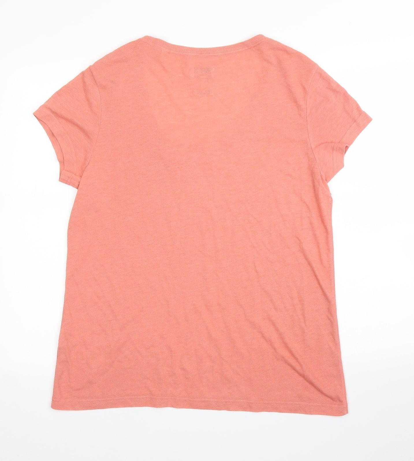 Womens UK Size 4 Jack Wills Pink Basic T-Shirt