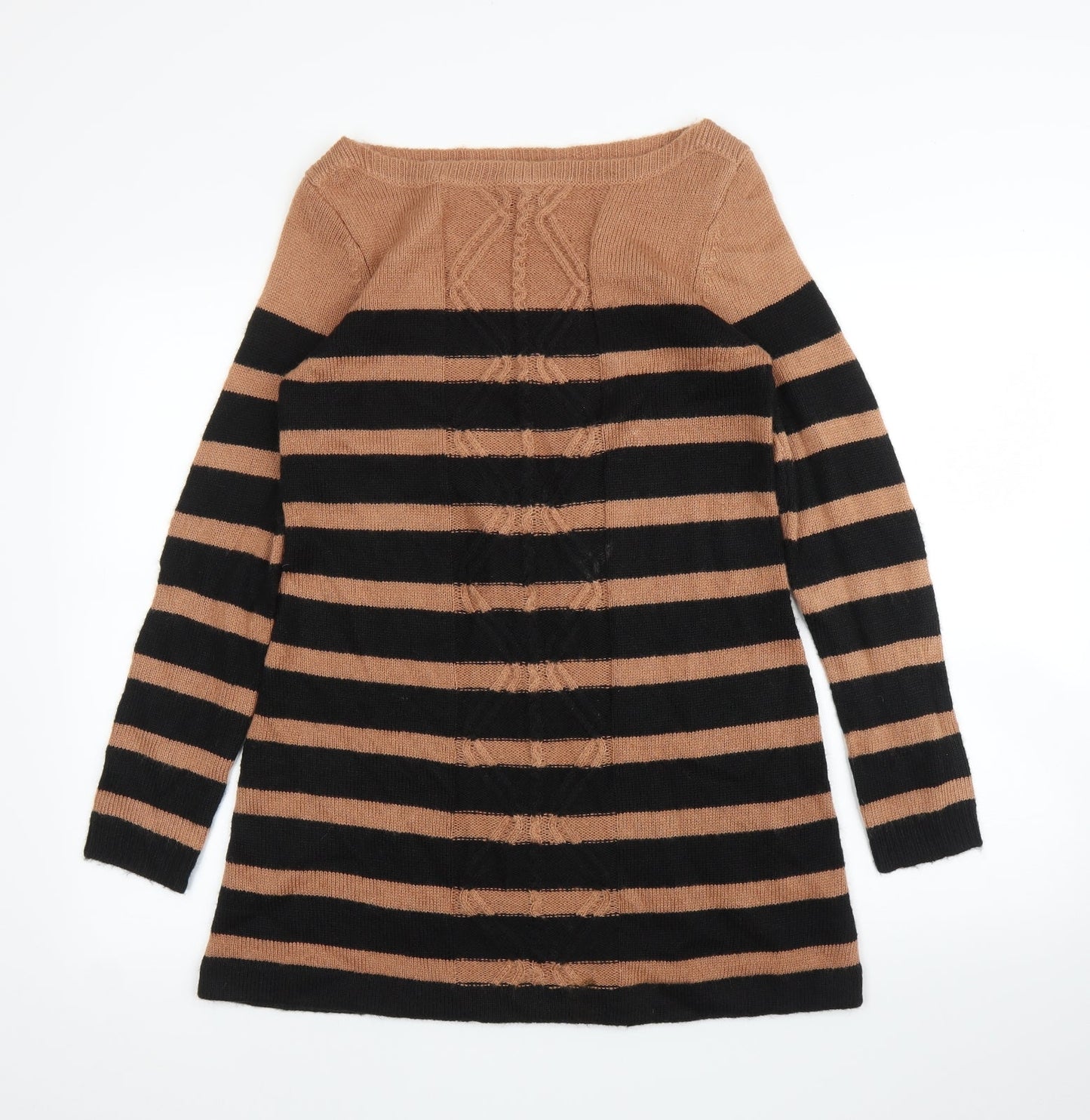 Womens UK Size M Wallis Brown Pullover Jumper