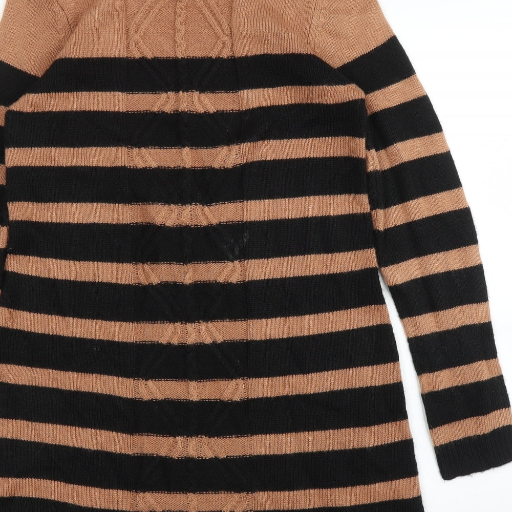 Womens UK Size M Wallis Brown Pullover Jumper
