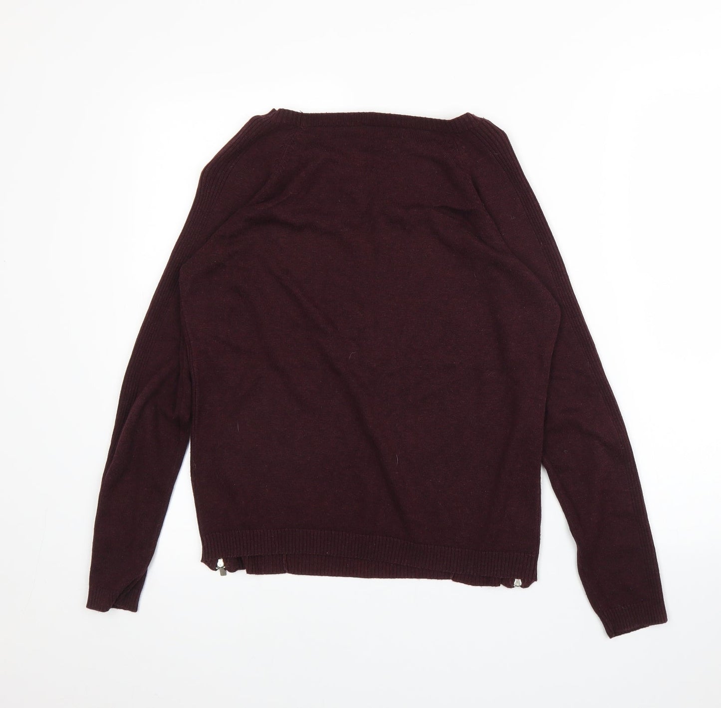 Womens UK Size 12 New Look Purple Pullover Jumper