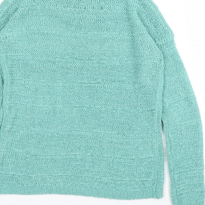 Primark Womens Green   Pullover Jumper Size 4