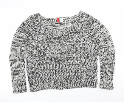 H&<M Womens Grey   Pullover Jumper Size S