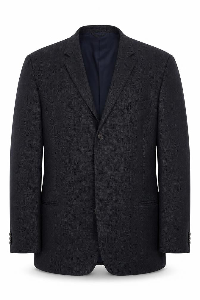 Mens UK Size  Preworn Regular Black Suit Jacket