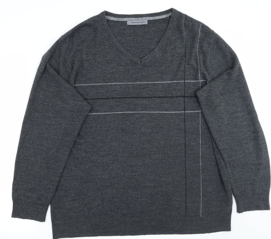 Cedar Wood State Mens Grey   Pullover Jumper Size XL