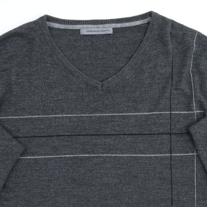 Cedar Wood State Mens Grey   Pullover Jumper Size XL