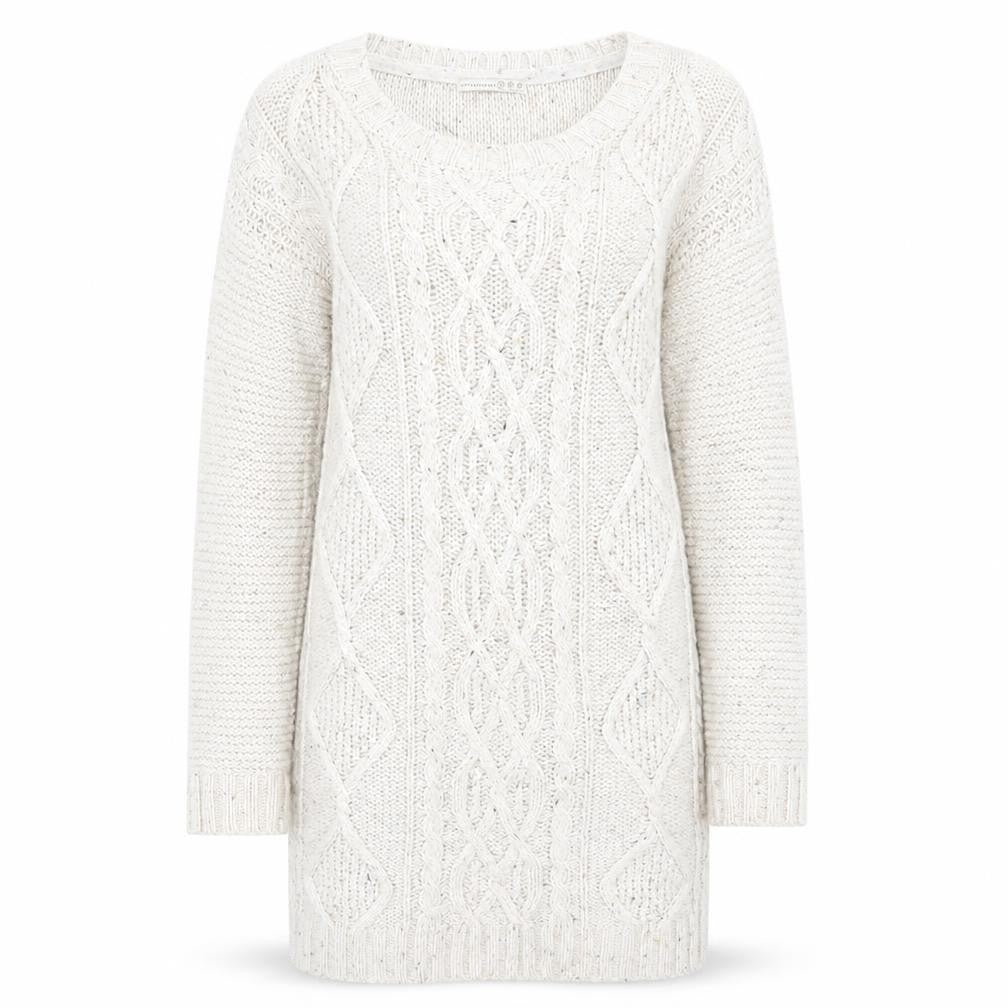 Womens UK Size 10 Primark Beige Pullover Jumper