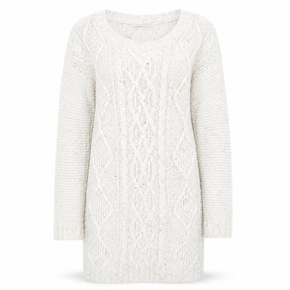 Womens UK Size 10 Primark Beige Pullover Jumper