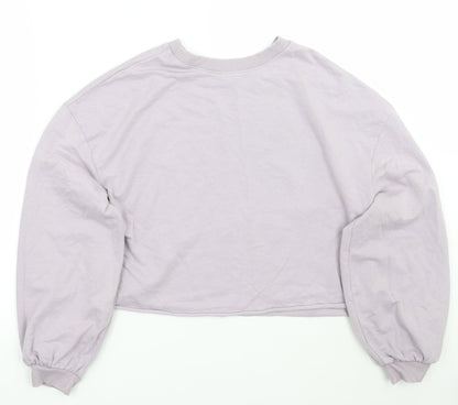 George Womens Purple   Pullover Jumper Size S