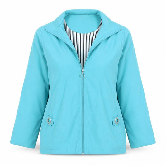 Womens UK Size 12 Daxon Blue Jacket